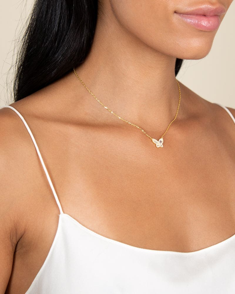 Adinas clearance butterfly necklace